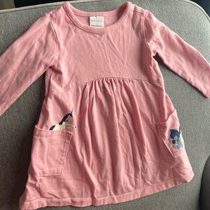 Hanna Andersson long sleeve pocket unicorn dress